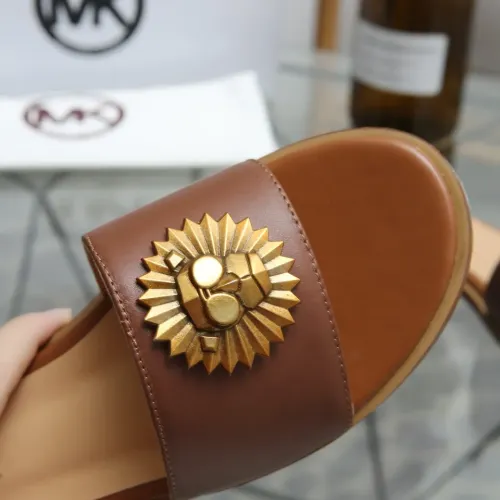 Replica Michael Kors Slippers For Women #1453521 $85.00 USD for Wholesale