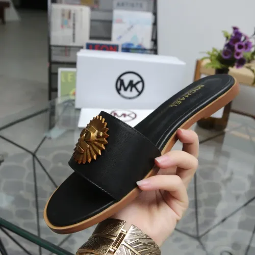 Replica Michael Kors Slippers For Women #1453522 $85.00 USD for Wholesale