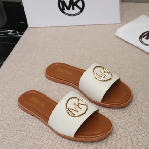 Replica Michael Kors Slippers For Women #1453524 $85.00 USD for Wholesale