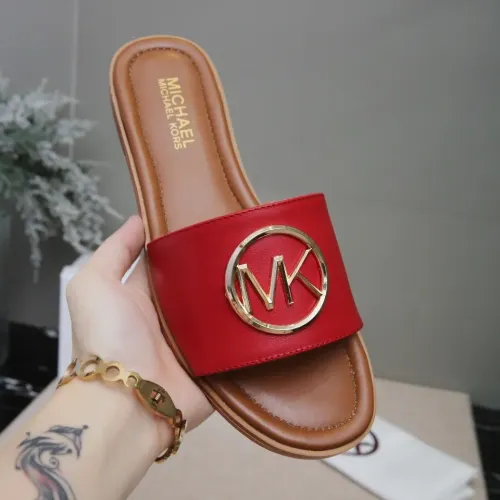 Replica Michael Kors Slippers For Women #1453525 $85.00 USD for Wholesale