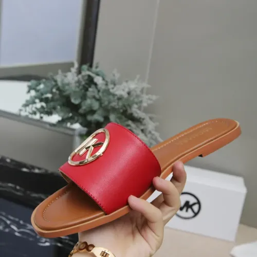 Replica Michael Kors Slippers For Women #1453525 $85.00 USD for Wholesale
