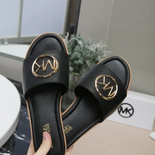 Replica Michael Kors Slippers For Women #1453526 $85.00 USD for Wholesale