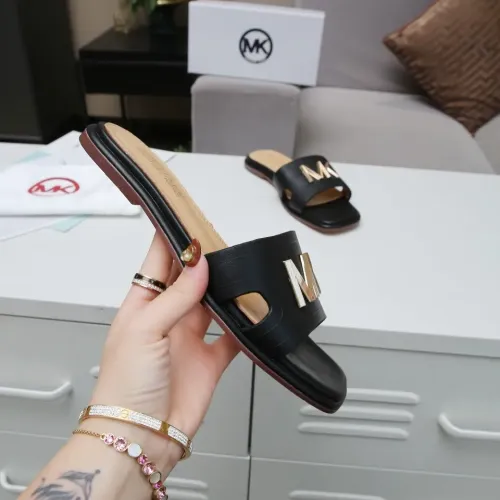 Replica Michael Kors Slippers For Women #1453529 $85.00 USD for Wholesale