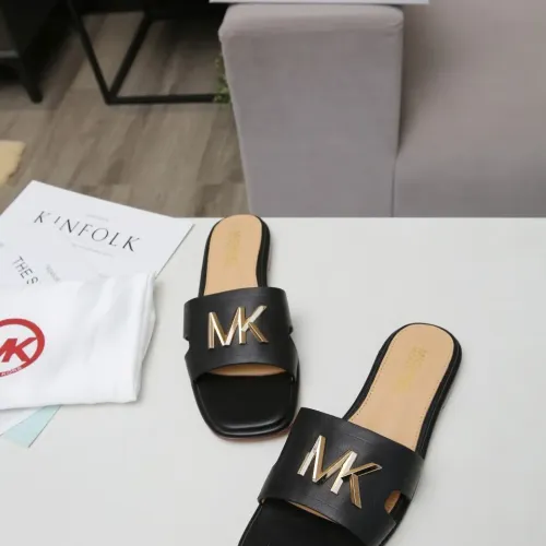 Replica Michael Kors Slippers For Women #1453529 $85.00 USD for Wholesale