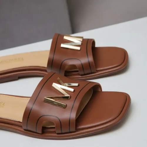 Replica Michael Kors Slippers For Women #1453530 $85.00 USD for Wholesale