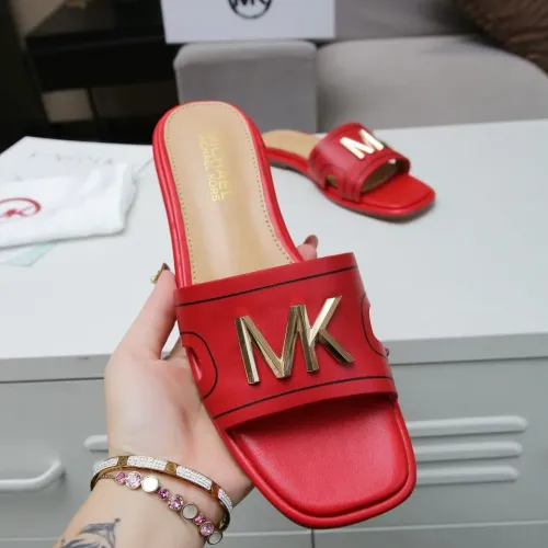 Replica Michael Kors Slippers For Women #1453531 $85.00 USD for Wholesale