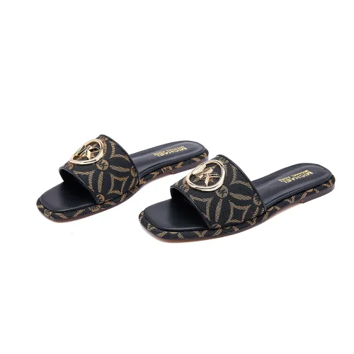 Replica Michael Kors Slippers For Women #1453537 $85.00 USD for Wholesale