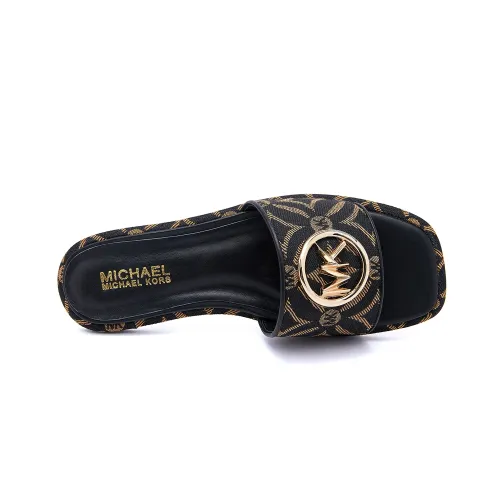 Replica Michael Kors Slippers For Women #1453537 $85.00 USD for Wholesale