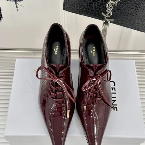 Replica Celine High-Heeled Shoes For Women #1453545 $118.00 USD for Wholesale