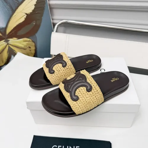 Wholesale Celine Slippers For Women #1453551 $80.00 USD, Wholesale Quality Replica Celine Slippers