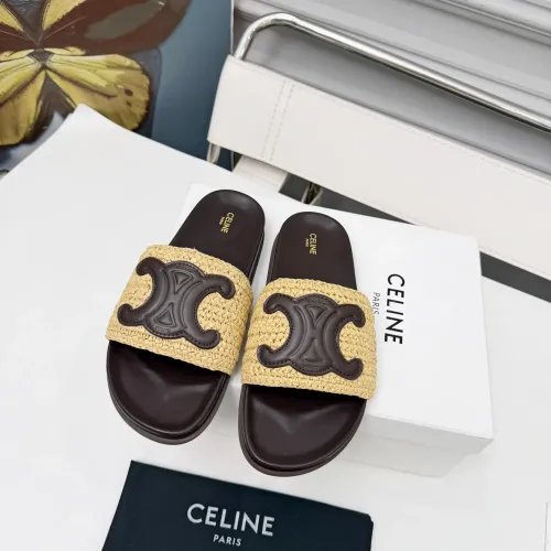 Replica Celine Slippers For Women #1453551 $80.00 USD for Wholesale