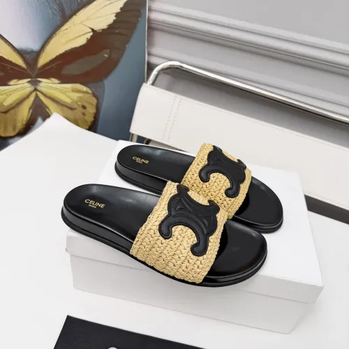 Replica Celine Slippers For Women #1453553 $80.00 USD for Wholesale