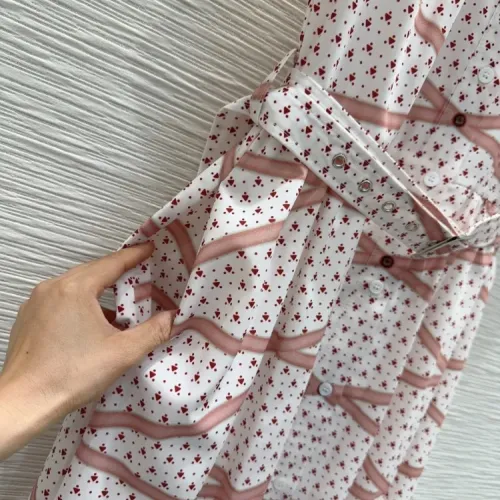 Replica Louis Vuitton LV Dresses Short Sleeved For Women #1453556 $135.00 USD for Wholesale