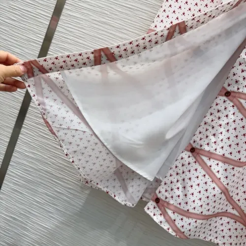 Replica Louis Vuitton LV Dresses Short Sleeved For Women #1453556 $135.00 USD for Wholesale