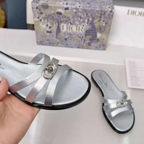 Replica Christian Dior Slippers For Women #1453562 $88.00 USD for Wholesale