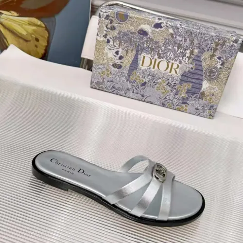 Replica Christian Dior Slippers For Women #1453562 $88.00 USD for Wholesale