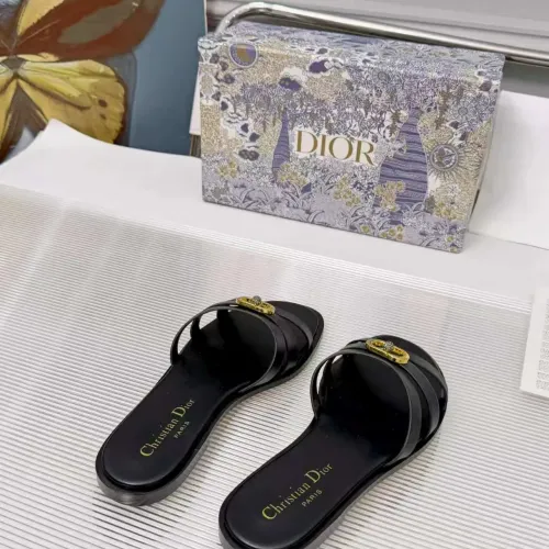 Replica Christian Dior Slippers For Women #1453563 $88.00 USD for Wholesale