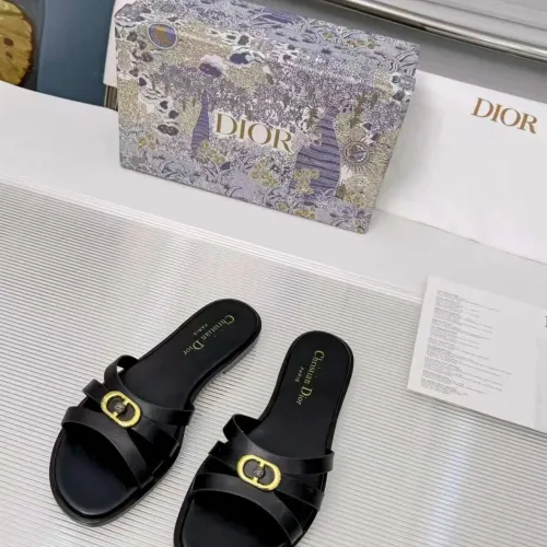 Replica Christian Dior Slippers For Women #1453563 $88.00 USD for Wholesale