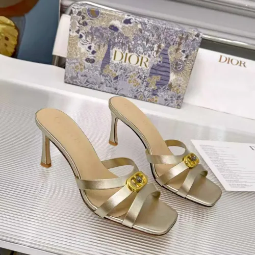 Replica Christian Dior Slippers For Women #1453564 $88.00 USD for Wholesale