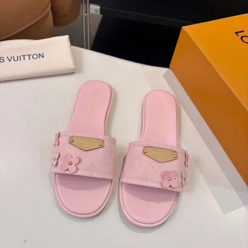 Replica Louis Vuitton Slippers For Women #1453567 $85.00 USD for Wholesale