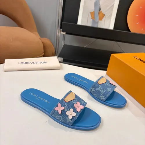 Replica Louis Vuitton Slippers For Women #1453568 $85.00 USD for Wholesale