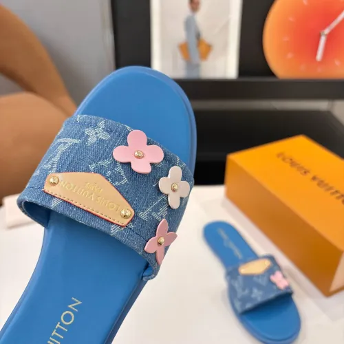 Replica Louis Vuitton Slippers For Women #1453568 $85.00 USD for Wholesale