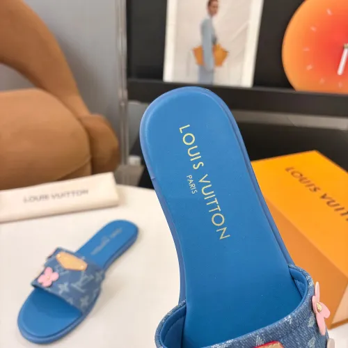 Replica Louis Vuitton Slippers For Women #1453568 $85.00 USD for Wholesale