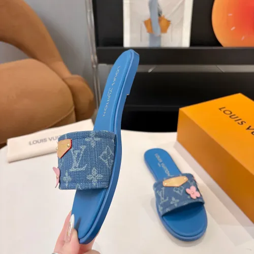 Replica Louis Vuitton Slippers For Women #1453568 $85.00 USD for Wholesale