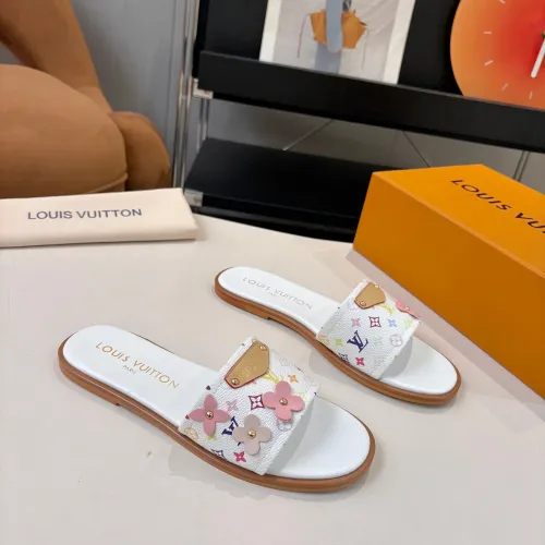 Replica Louis Vuitton Slippers For Women #1453569 $85.00 USD for Wholesale