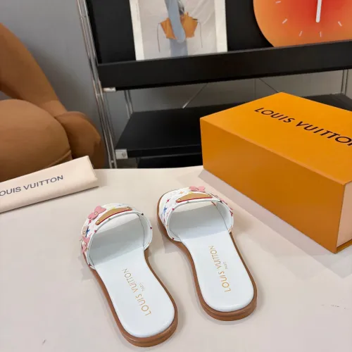 Replica Louis Vuitton Slippers For Women #1453569 $85.00 USD for Wholesale