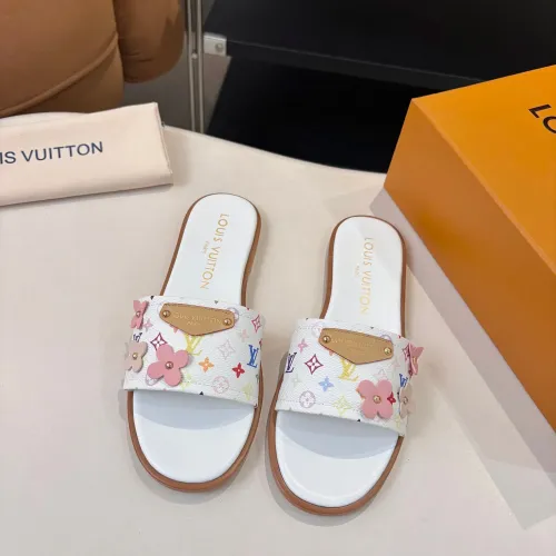 Replica Louis Vuitton Slippers For Women #1453569 $85.00 USD for Wholesale