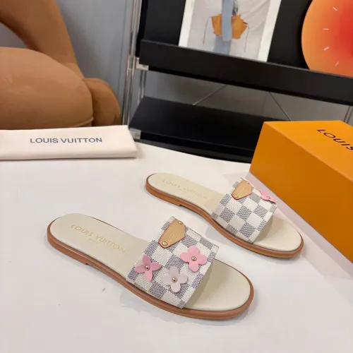 Replica Louis Vuitton Slippers For Women #1453571 $85.00 USD for Wholesale