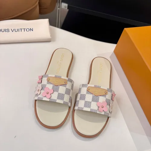 Replica Louis Vuitton Slippers For Women #1453571 $85.00 USD for Wholesale