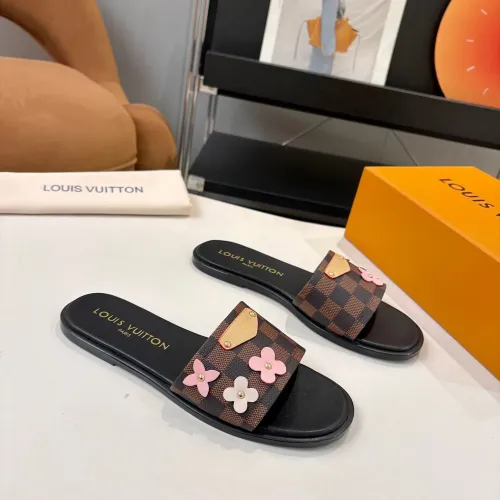 Replica Louis Vuitton Slippers For Women #1453572 $85.00 USD for Wholesale