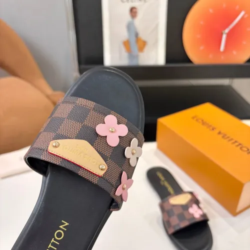 Replica Louis Vuitton Slippers For Women #1453572 $85.00 USD for Wholesale