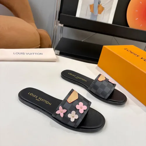Replica Louis Vuitton Slippers For Women #1453573 $85.00 USD for Wholesale