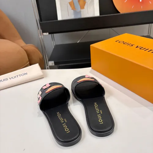 Replica Louis Vuitton Slippers For Women #1453573 $85.00 USD for Wholesale