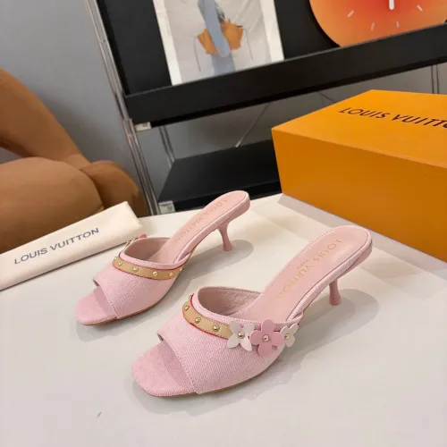 Wholesale Louis Vuitton Slippers For Women #1453574 $92.00 USD, Wholesale Quality Replica Louis Vuitton Slippers