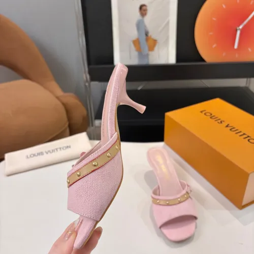 Replica Louis Vuitton Slippers For Women #1453574 $92.00 USD for Wholesale