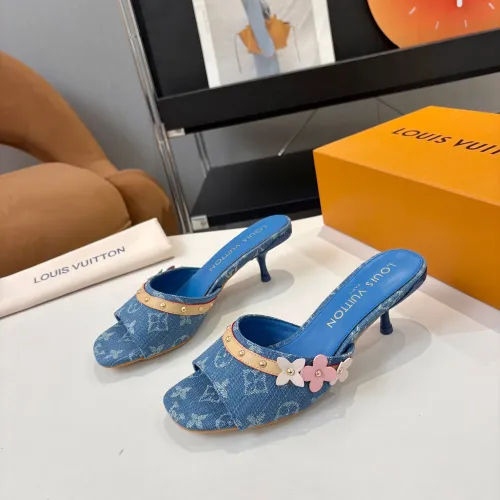 Wholesale Louis Vuitton Slippers For Women #1453575 $92.00 USD, Wholesale Quality Replica Louis Vuitton Slippers
