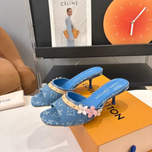 Replica Louis Vuitton Slippers For Women #1453575 $92.00 USD for Wholesale