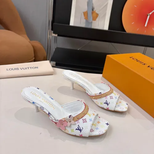 Replica Louis Vuitton Slippers For Women #1453576 $92.00 USD for Wholesale