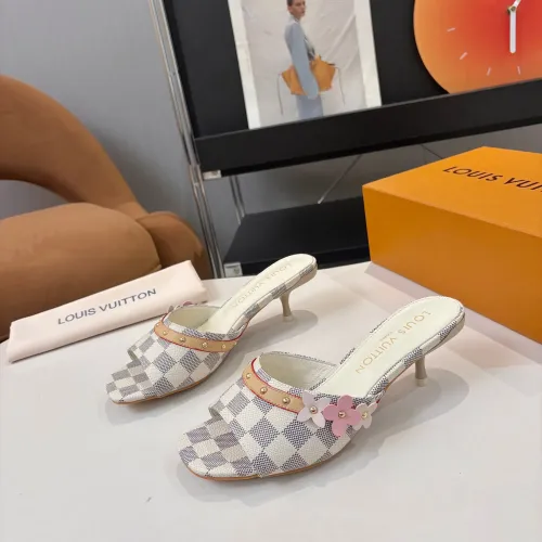 Wholesale Louis Vuitton Slippers For Women #1453578 $92.00 USD, Wholesale Quality Replica Louis Vuitton Slippers