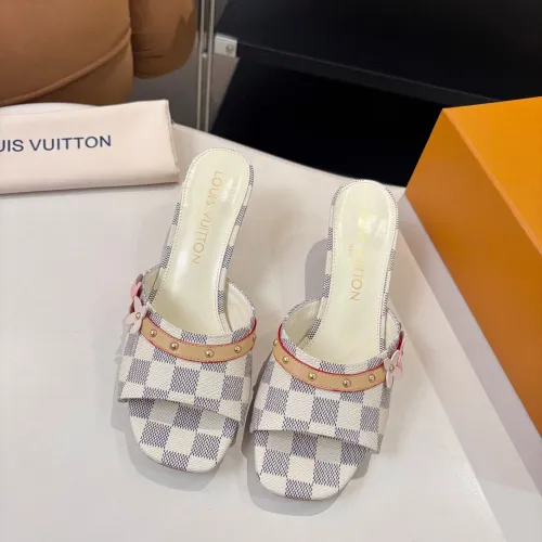 Replica Louis Vuitton Slippers For Women #1453578 $92.00 USD for Wholesale