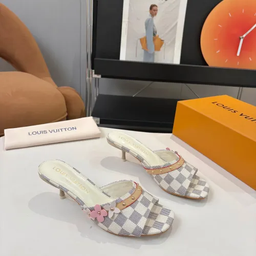 Replica Louis Vuitton Slippers For Women #1453578 $92.00 USD for Wholesale
