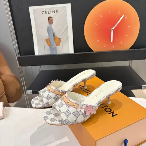 Replica Louis Vuitton Slippers For Women #1453578 $92.00 USD for Wholesale