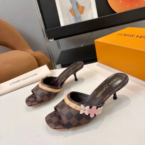 Wholesale Louis Vuitton Slippers For Women #1453579 $92.00 USD, Wholesale Quality Replica Louis Vuitton Slippers