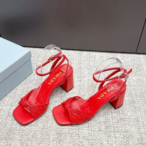 Replica Prada Sandal For Women #1453585 $102.00 USD for Wholesale