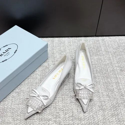 Replica Prada High-heeled Shoes For Women #1453591 $108.00 USD for Wholesale