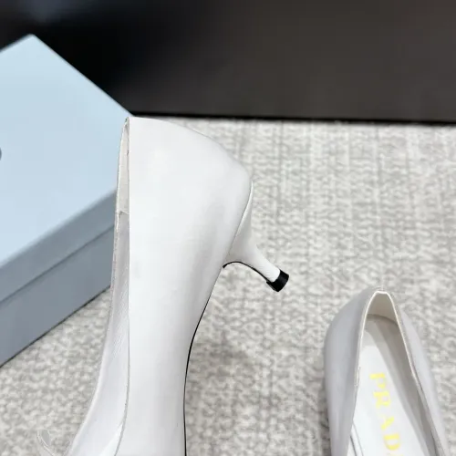 Replica Prada High-heeled Shoes For Women #1453591 $108.00 USD for Wholesale